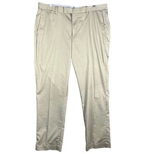 Polo Ralph Lauren Chinos Men 35 Olive Khaki Stretch Straight Fit Pant